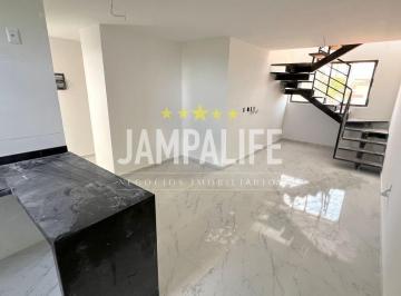 Apartamento · 148m² · 3 Quartos · 1 Vaga · Cobertura com 3 dormitórios à venda, 148 m² por R$ 670.000,00 - Bessa - João Pessoa/PB