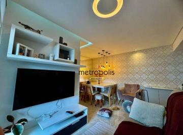 Sala · Apartamento à venda, 60 m² por R$ 536.000,00 - Vila Valparaíso - Santo André/SP
