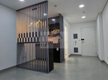 Comercial · 42m² · 1 Vaga · Sala comercial com 42,14m² para locação em edifício em Valongo, Santos/SP