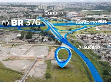Comercial , Curitiba · Terreno industrial 18.620m2, a venda Cidade industrial de Curitiba R$ 16.500.000 215m de frente