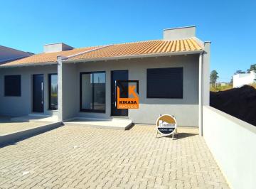 Casa · 59m² · 2 Quartos · 1 Vaga · Casa Geminada NOVA em Encosta do Sol, Estância Velha/RS