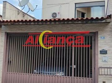 Casa · 183m² · 2 Quartos · 2 Vagas · Lindo sobrado com 3 quartos, sendo 1 suíte, 1 banheiro, 2 lavabos, 2 vagas de garagem e área gourmet