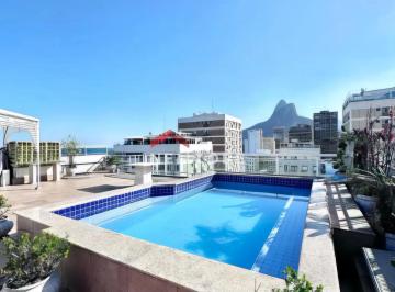 Apartamento · 188m² · 4 Quartos · 3 Vagas · Cobertura em  Rua Almirante Pereira Guimarães - Leblon - Rio de Janeiro/RJ