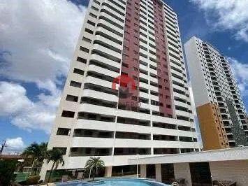 Apartamento · 70m² · 3 Quartos · 2 Vagas · Condomínio Espaço Jardim 3 Quartos + Closet - 70m2 - Nascente no Bairro Fátima em Fortaleza Ceara