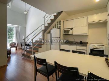 Apartamento · 87m² · 2 Quartos · 1 Vaga · Apartamento Duplex em Campos do Jordão | Capivari, 87 m², Mobiliado