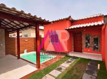 Casa · 150m² · 2 Quartos · 2 Vagas · Casa em Unamar - condomínio verão vermelho e terramar