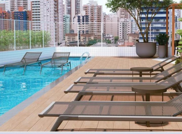 Imóvel novo vertical , Praia Grande · Apartamento Praia Grande - Max 10
