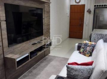 Sala · Cobertura à venda, 2 quartos, 1 suíte, 2 vagas, Vila Camilopolis - Santo André/SP