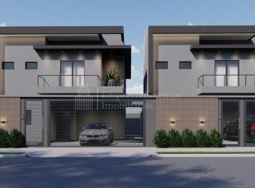 Casa · 138m² · 2 Quartos · 2 Vagas · Sobrado com 3 dormitórios à venda, Carandá Bosque, CAMPO GRANDE - MS