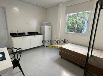 Studio · Studio com 1 dormitório para alugar, 16 m² por R$ 1.597,18/mês - Santo Antônio - São Caetano do Sul/