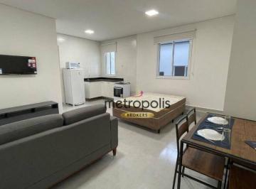 Studio · Studio com 1 dormitório para alugar, 29 m² por R$ 2.357,56/mês - Centro - São Caetano do Sul/SP