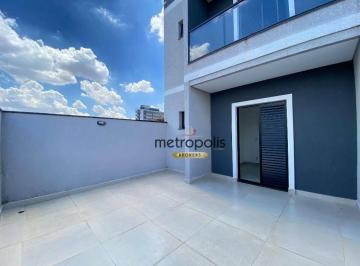 quintal · Apartamento Garden à venda, 70 m² por R$ 620.000,00 - Santa Maria - Santo André/SP