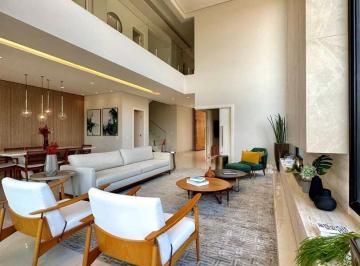 Casa · 457m² · 4 Quartos · 9 Vagas · Tamboré 11 - Vista Livre - Totalmente Mobiliada e Decorada!