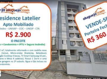 0726cf3b28a930b88bef9f9c012b4cfcdeec4ae7 · Apartamento com 1 dormitório, 42 m² - venda por R$ 360.000,00 ou aluguel por R$ 2.900,00/mês - Jardi