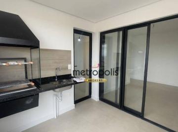 aac47aff82fa857425f3708567657302ba203b98 · Apartamento para alugar, 79 m² por R$ 6.011,00/mês - Campestre - Santo André/SP