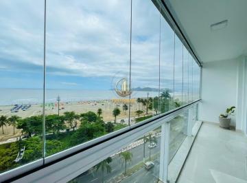 Apartamento · 147m² · 3 Quartos · 1 Vaga · Apartamento à venda no Gonzaga em Santos de 3 quartos com suíte e varanda com vista mar