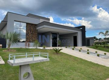 Foto 01 · CASA TÉRREA COM 4 SUÍTES, PISCINA, ÁREA GOURMET, NO CONDOMÍNIO RESIDENCIAL DOS LAGOS, EM ITUPEVA - S
