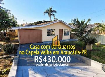 3957ac0915a7bac122ffad501d38a53d260f8eea · Casa de 02 Quartos no Capela Velha em Araucária-PR  - A venda por R$430.000,00