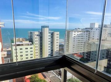 Foto 01 · Apartamento à venda 02 quartos (uma suíte), Av. Oceânica, varanda vista p/ mar da Praia do Morro