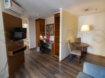 Apartamento · 52m² · 2 Quartos · 1 Vaga · Flat em Vila Olímpia, São Paulo/SP de 52m² 2 quartos para locação R$ 3.250,00/mes
