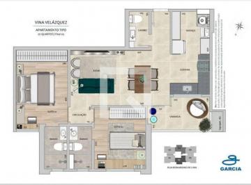 Apartamento · 72m² · 2 Quartos · 2 Vagas · Apartamento à Venda - Gutierrez, 2 Quartos,  72 m² - Belo Horizonte