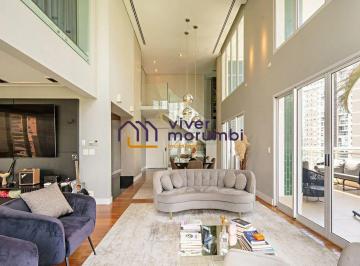Apartamento · 210m² · 2 Quartos · 3 Vagas · DUPLEX IMPECÁVEL COM VISTA PANORAMICA PARA O PANAMBY!