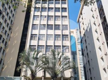 Comercial · 115m² · 3 Vagas · Conjunto comercial para locação na Vila Olímpia com 3 elevadores, 3 vagas, 3 banheiros, 1 copa.