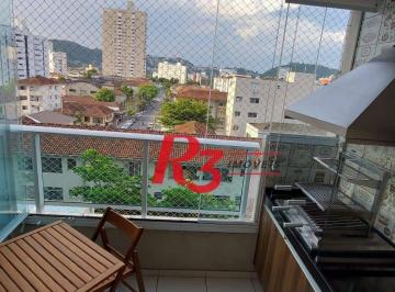 eca94ab786f963d9c8586afa40ff23ede0e09223 · Apartamento com 2 dormitórios para alugar, 63 m² por R$ 5.700,00/mês - Campo Grande - Santos/SP
