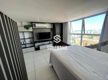 3c45036bb7a06a7a75f3e89111bb3684c40f8919 · Flat mobiliado com 1 dormitório à venda, 37 m² por R$ 349.000,00 - Ponta de Campina - Cabedelo/PB