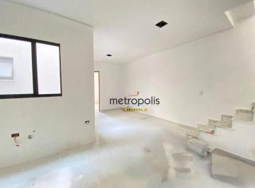 Entrada · Cobertura à venda, 82 m² por R$ 500.000,00 - Vila América - Santo André/SP
