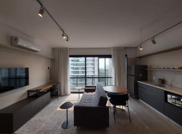Apartamento · 51m² · 1 Quarto · 1 Vaga · Aluguel | Estúdio mobiliado