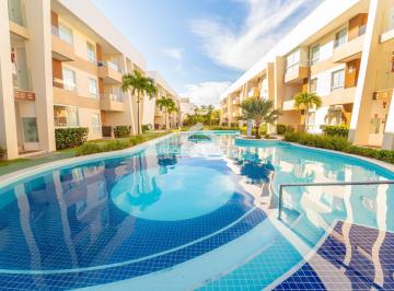 Apartamento · 70m² · 2 Quartos · 1 Vaga · Apartamento 2/4 à Venda no Condomínio Porto Smeralda – Guarajuba, Bahia