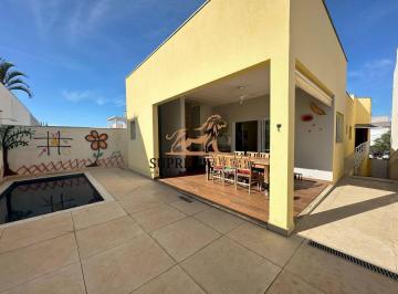 Casa · 264m² · 3 Quartos · 8 Vagas · Casa de alto padrão com 3 suítes à venda - Condomínio Portal da Primavera