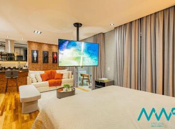 Apartamento · 52m² · 1 Quarto · 1 Vaga · Apto Alpha Park - Vista Livre - Finamente Mobiliado!!!