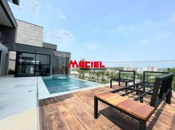 Casa · 537m² · 3 Quartos · 4 Vagas · ESPETACULAR SOBRADO DE ALTO LUXO. 03 SUITES COM 537m2. URBANOVA ALPHAVILLE II SJC