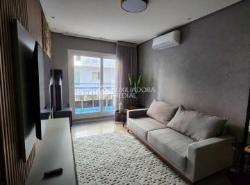 Sala de Estar · APARTAMENTO MOBILIADO NO CENTRO DE CANELA/RS!!
