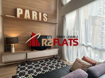 Apartamento · 82m² · 2 Quartos · 2 Vagas · Flat com ótimo preço no bairro Brooklin. Confira!