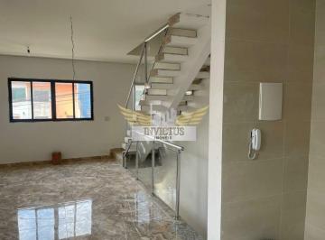 Casa · 128m² · 3 Quartos · 4 Vagas · Sobrado com 2 Suítes para Comprar, 128m² - Vila Pires, Santo André/SP.