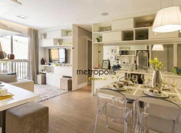 Sala · Apartamento com 2 dormitórios à venda, 47 m² por R$ 419.200,00 - Centro - Diadema/SP