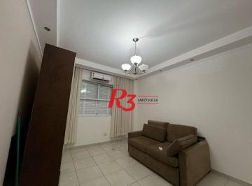 5f167e95685148dcb0d40cb32a06e6fe97b153e4 · Studio com 1 dormitório para alugar, 40 m² por R$ 3.000,00/mês - Ponta da Praia - Santos/SP