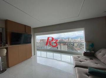 10a510220e0292df1842d239dd396a5ec83714fe · Apartamento à venda, 105 m² por R$ 990.000,00 - Macuco - Santos/SP
