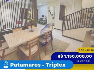 Casa · 240m² · 3 Quartos · 2 Vagas · VENDO CASA TRIPLEX 240 M² | 03 SUÍTES | AL MARE RESIDENCIAL| PATAMARES I SALVADOR | BA