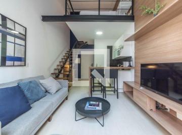 Apartamento · 39m² · 1 Quarto · 1 Vaga · Apartamento para Aluguel - Brooklin, 1 Quarto, 39 m² - São Paulo