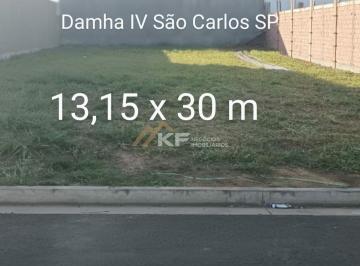 Terreno · 394m² · Condomínio Damha São Carlos IV - Terreno Alto Padrão - Condomínio Damha IV - São Carlos - SP