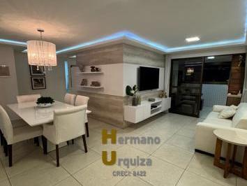 Apartamento de 3 quartos, João Pessoa · Apart. TOP com 3 Quartos sendo uma Suíte Mais Dep Completa Empregados