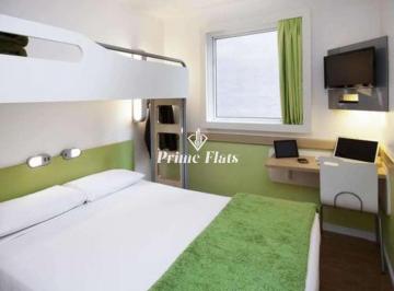 Apartamento · 12m² · 1 Quarto · 1 Vaga · Flat disponível para venda no Hotel íbis budget Paulista, com 12m², 1 dormitório e 1 vaga