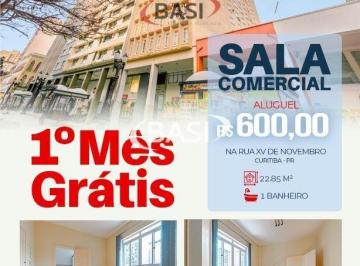 Comercial · 22m² · SALA COMERCIAL NO CENTRO