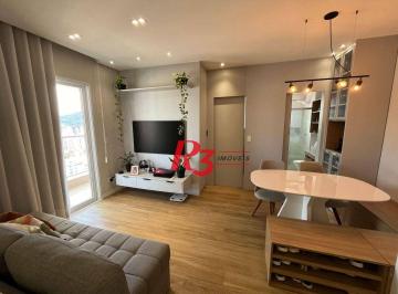 d027712549b4042d64dc2437a85230bf9e81540e · Studio com 1 dormitório à venda, 44 m² por R$ 640.000,00 - Campo Grande - Santos/SP