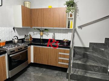 f9bce15e5f952db7a5e580e90752aadda7f3a04f · Sobrado à venda, 150 m² por R$ 1.080.000,00 - Macuco - Santos/SP