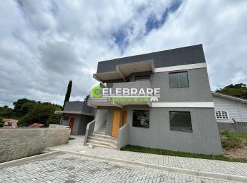 Casa · 48m² · 2 Quartos · 1 Vaga · CASA NOVA DE CONDOMÍNIO EM COLOMBO! 02 QTOS,CHURRASQ.,TERRENO